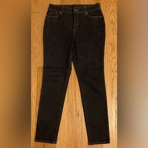 Chico’s Dark Denim Straight Leg